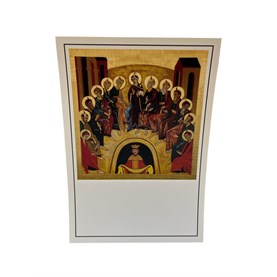 Recordatorio Icono PENTECOSTES 15x10,5cm.