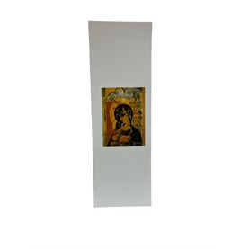 Recordatorio Icono VIRGEN DEL TERCER MILENIO 17x5,5