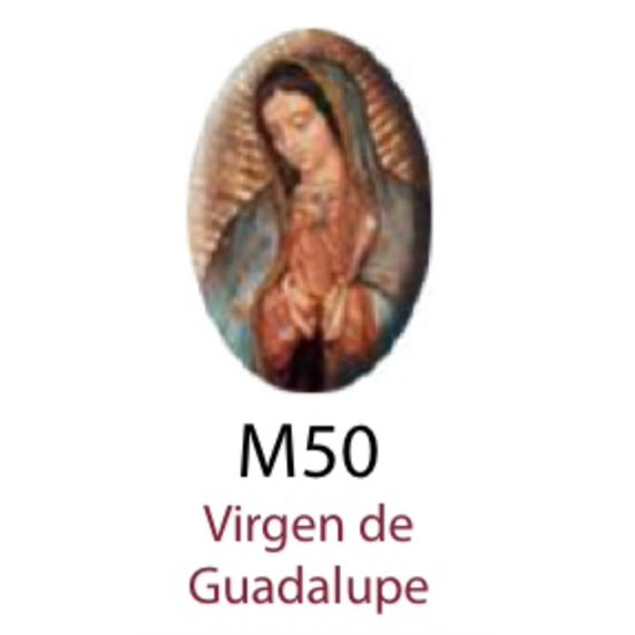 Medalla Virgen de Guadalupe