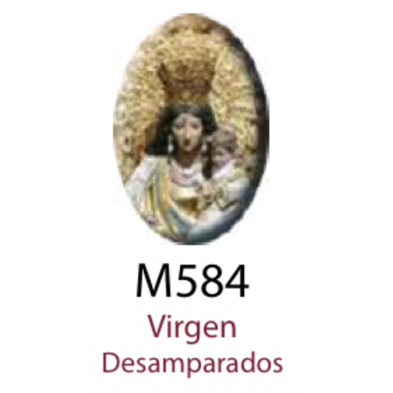 Medalla Virgen de los Desamparados